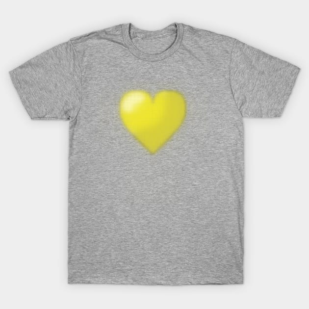 Golden Love T-Shirt by CrumpetUniverse